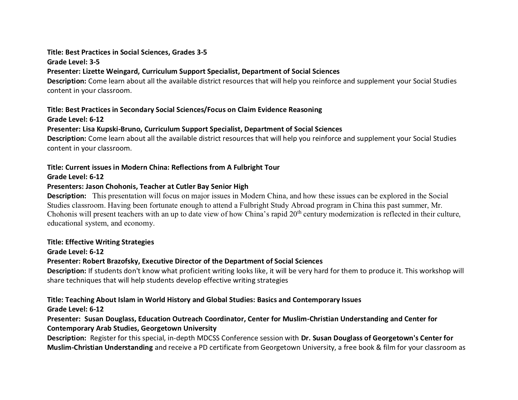 Program Page 6